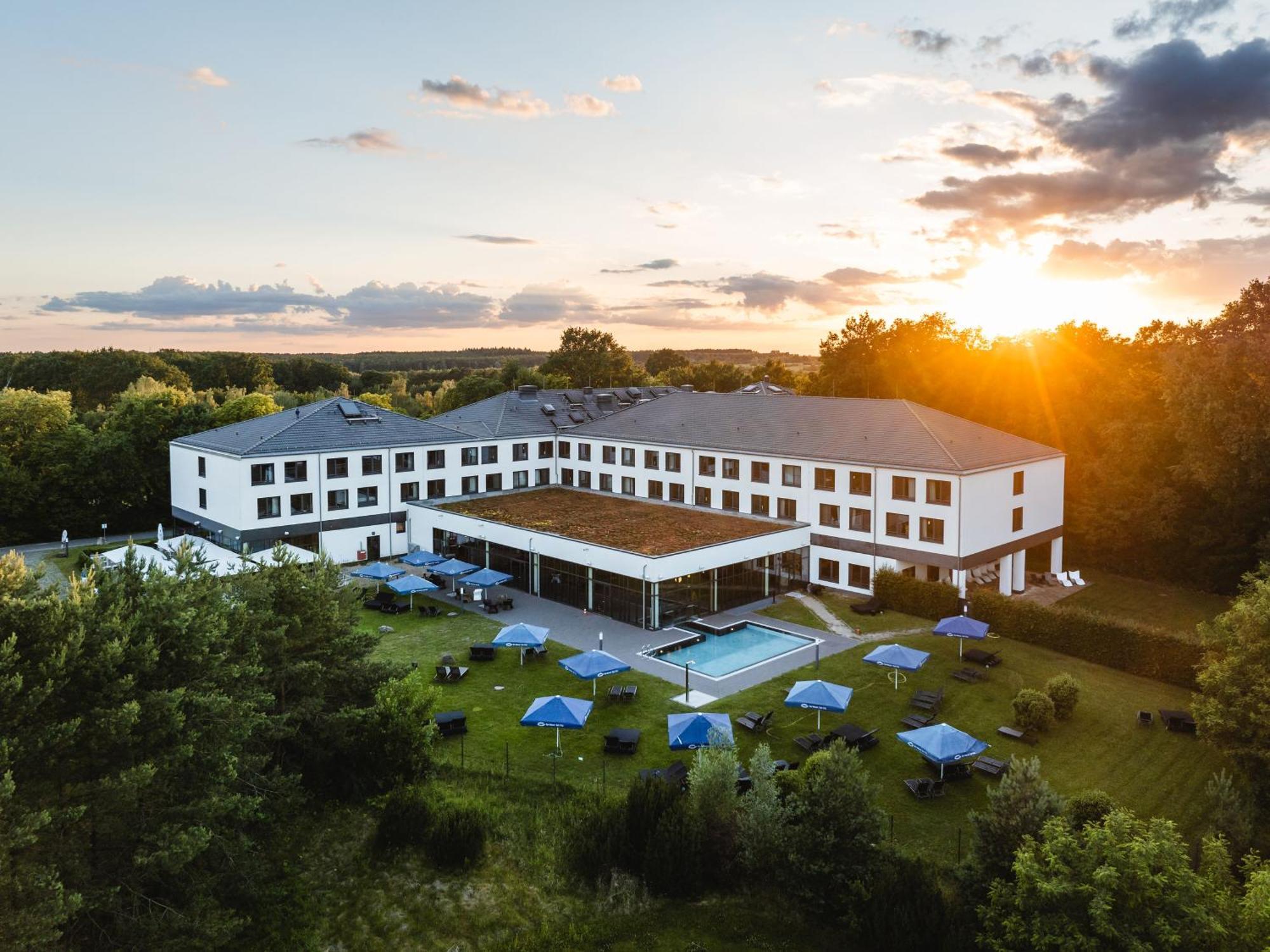 Hotel Aja Bad Saarow Exterior foto